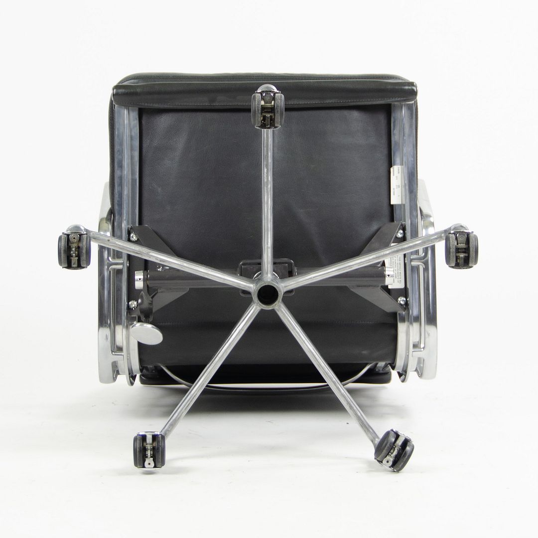SOLD 1990S Eames Soft Pad Management Chair By Charles And Ray Eames For Herman Miller Leather, Aluminum 8x Available