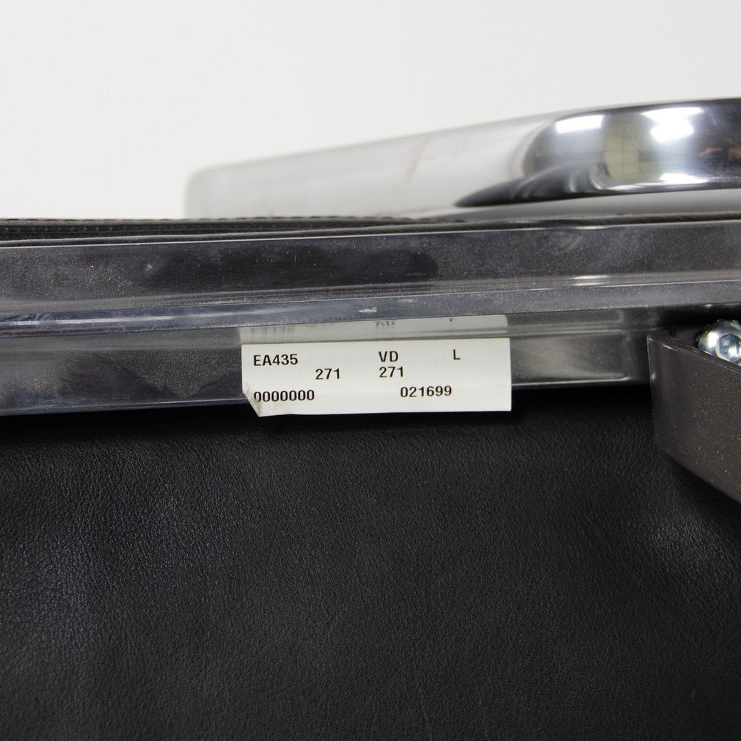 SOLD 1990S Eames Soft Pad Management Chair By Charles And Ray Eames For Herman Miller Leather, Aluminum 8x Available