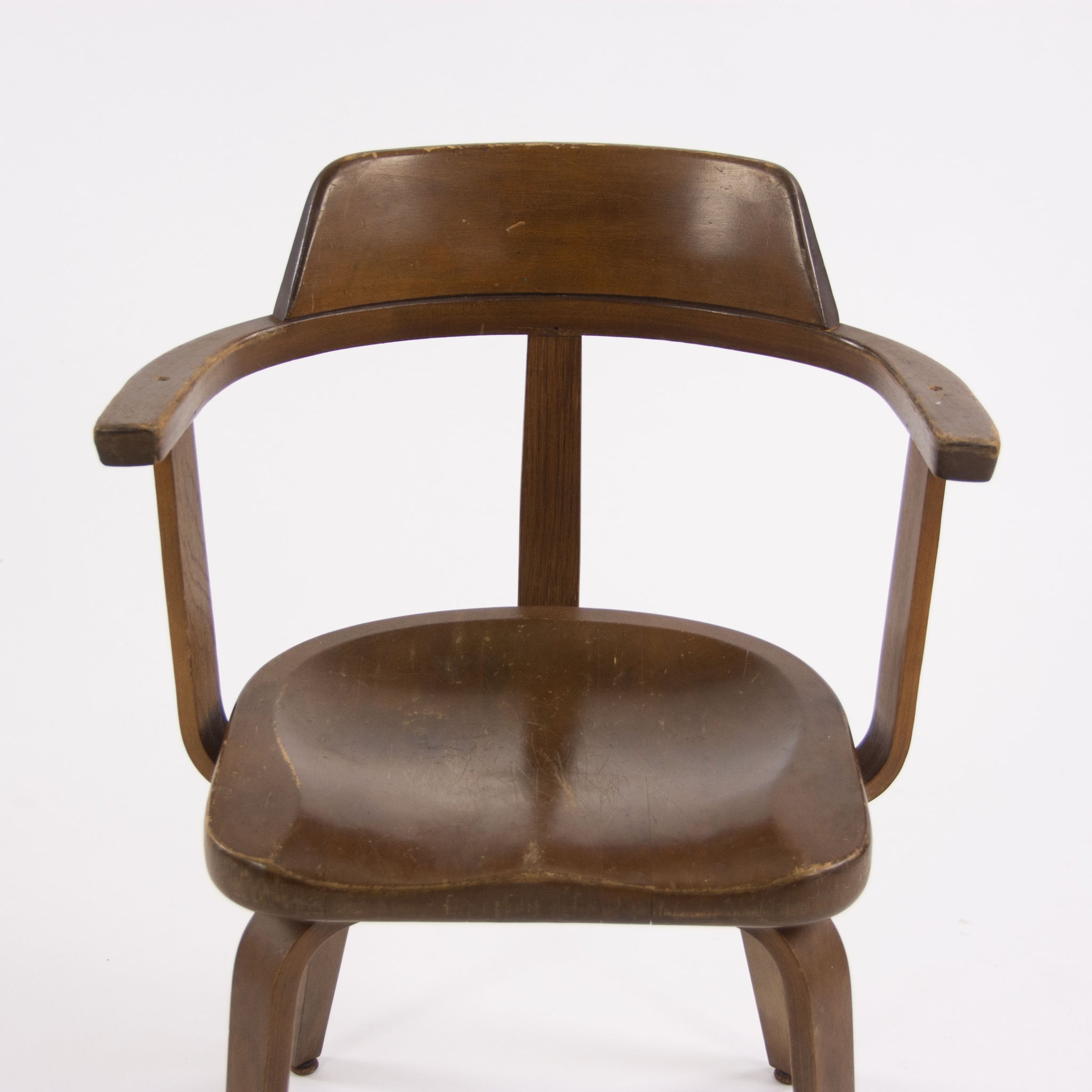 SOLD 1951 Walter Gropius for Thonet W199 Dining Armchair Bauhaus from Chicago