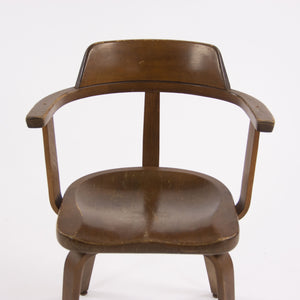 SOLD 1951 Walter Gropius for Thonet W199 Dining Armchair Bauhaus from Chicago
