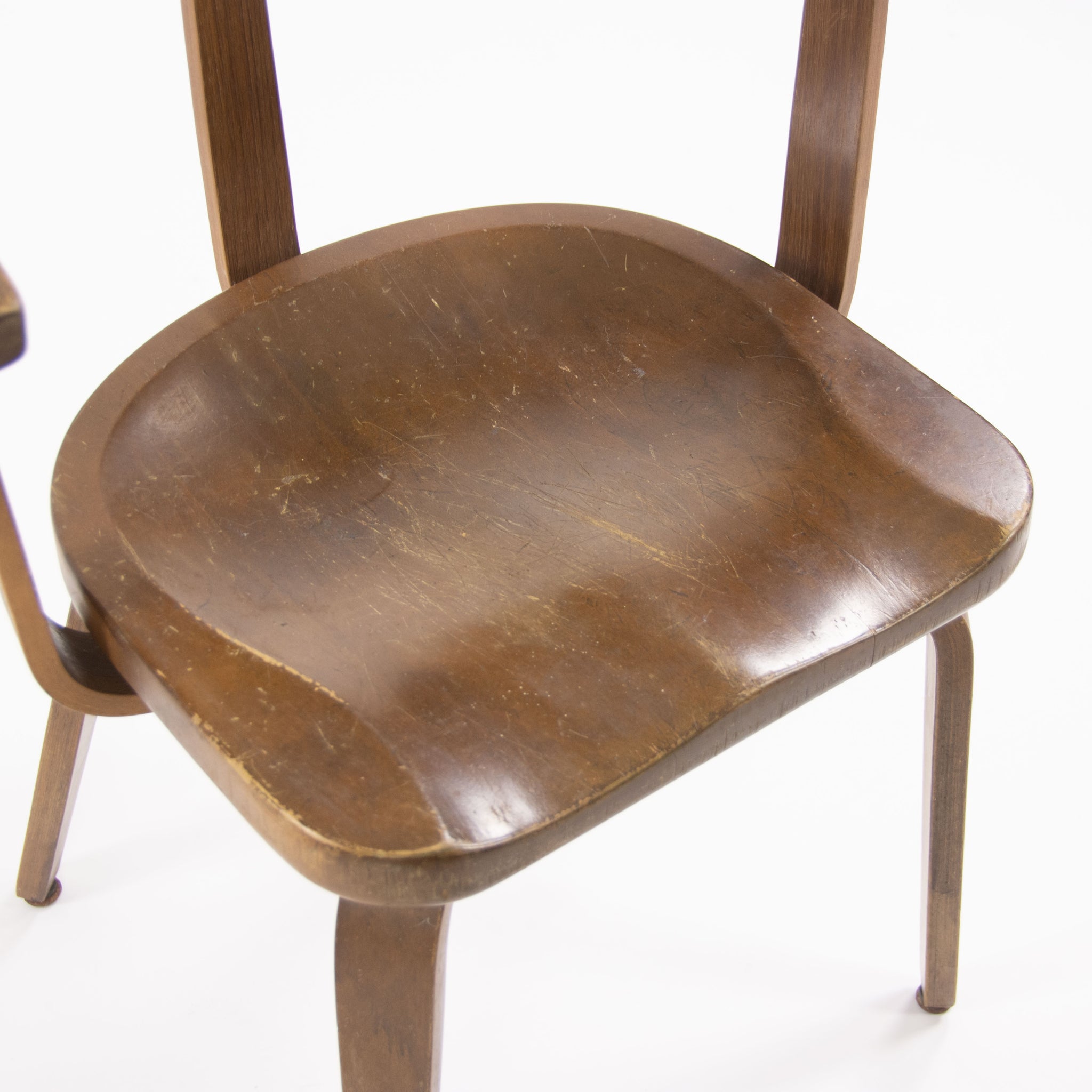 SOLD 1951 Walter Gropius for Thonet W199 Dining Armchair Bauhaus from Chicago