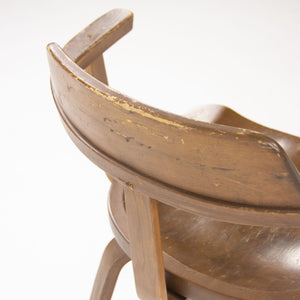SOLD 1951 Walter Gropius for Thonet W199 Dining Armchair Bauhaus from Chicago