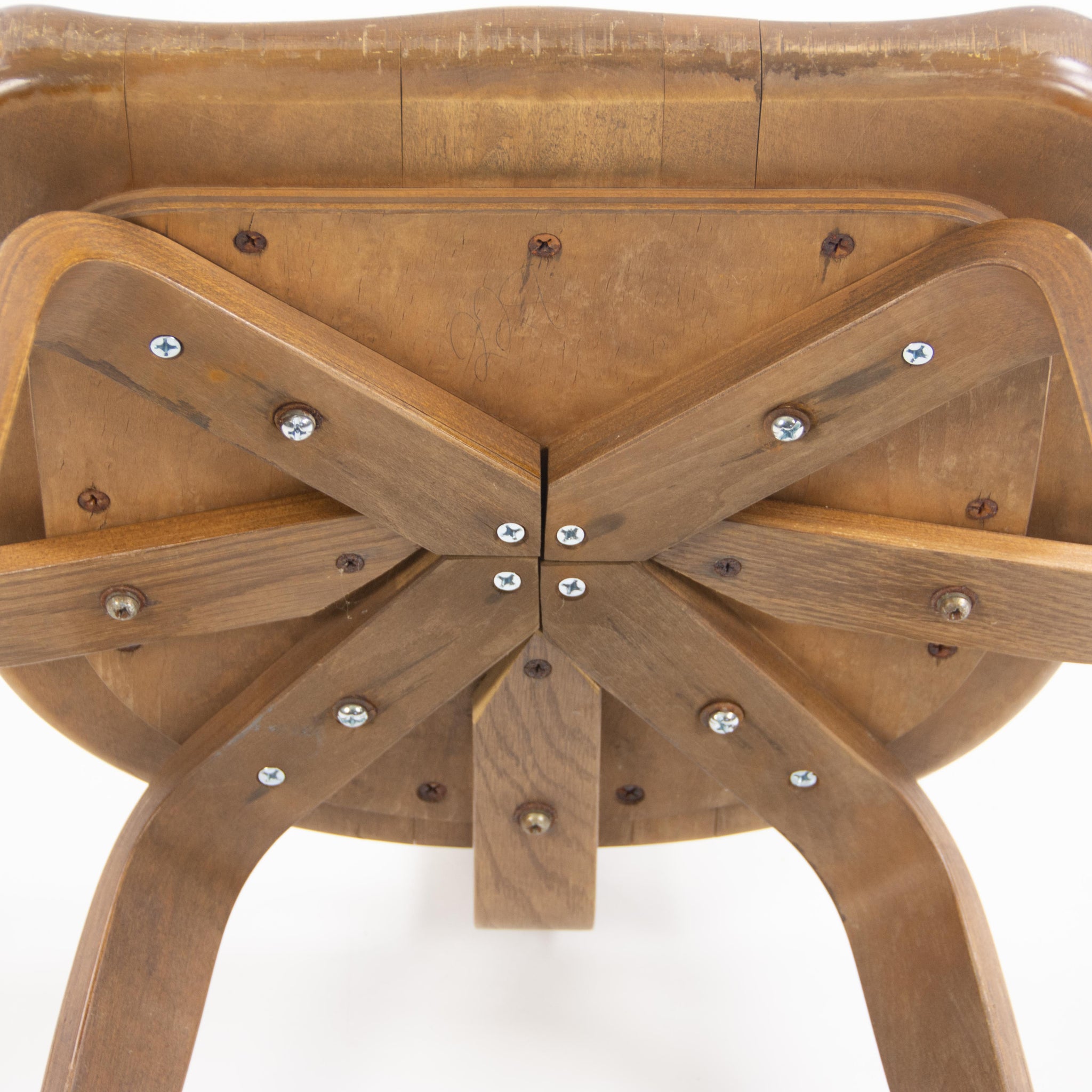 SOLD 1951 Walter Gropius for Thonet W199 Dining Armchair Bauhaus from Chicago