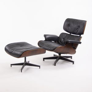 SOLD 1950's Herman Miller Eames Lounge Chair & Ottoman Rosewood 670 671 New Leather