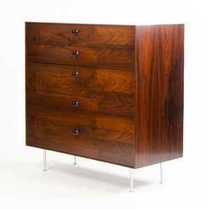 SOLD 1950's George Nelson Herman Miller Thin Edge Rosewood Dresser Cabinet Restored!