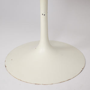 SOLD Eero Saarinen For Knoll 36 Inch White Marble Tulip Dining Table 1960's