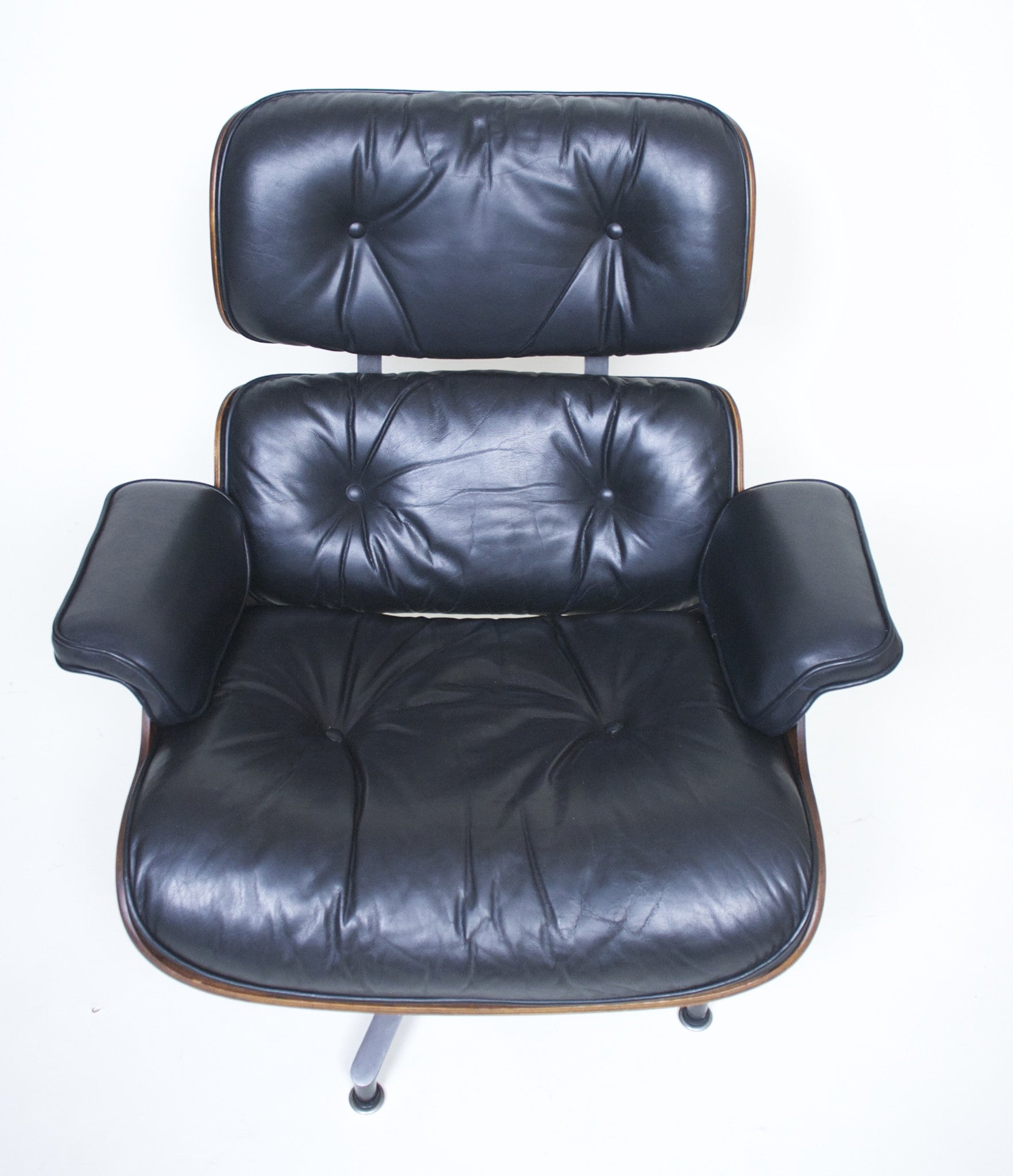 SOLD Herman Miller 1957 Eames Lounge Chair & Ottoman Rosewood 670 671