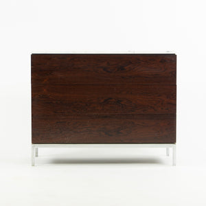 SOLD 1950's Rare Florence Knoll Vintage Rosewood and Marble Credenza Cabinet Dresser