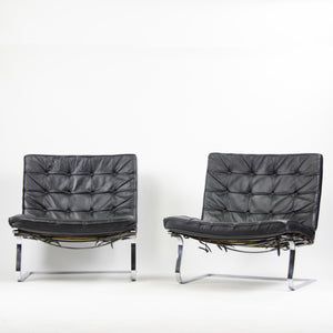 SOLD 1960's Knoll International Mies Van Der Rohe Tugendhat Lounge Chairs