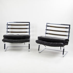 SOLD 1960's Knoll International Mies Van Der Rohe Tugendhat Lounge Chairs