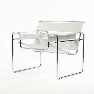 SOLD Brand New In Box Knoll Marcel Breuer Wassily Chair B3 White Leather 2x