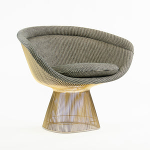 SOLD Brand New In Box Knoll Studio Warren Platner Lounge Chair in Gold