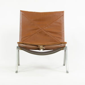 SOLD 1960's E. Kold Christensen Poul Kjaerholm PK22 Leather Upholstery Fritz Hansen