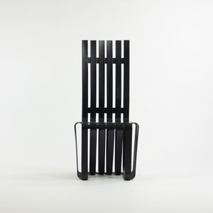 1990s Set of Four Frank Gehry for Knoll High Sticking Dining Side Chairs Maple