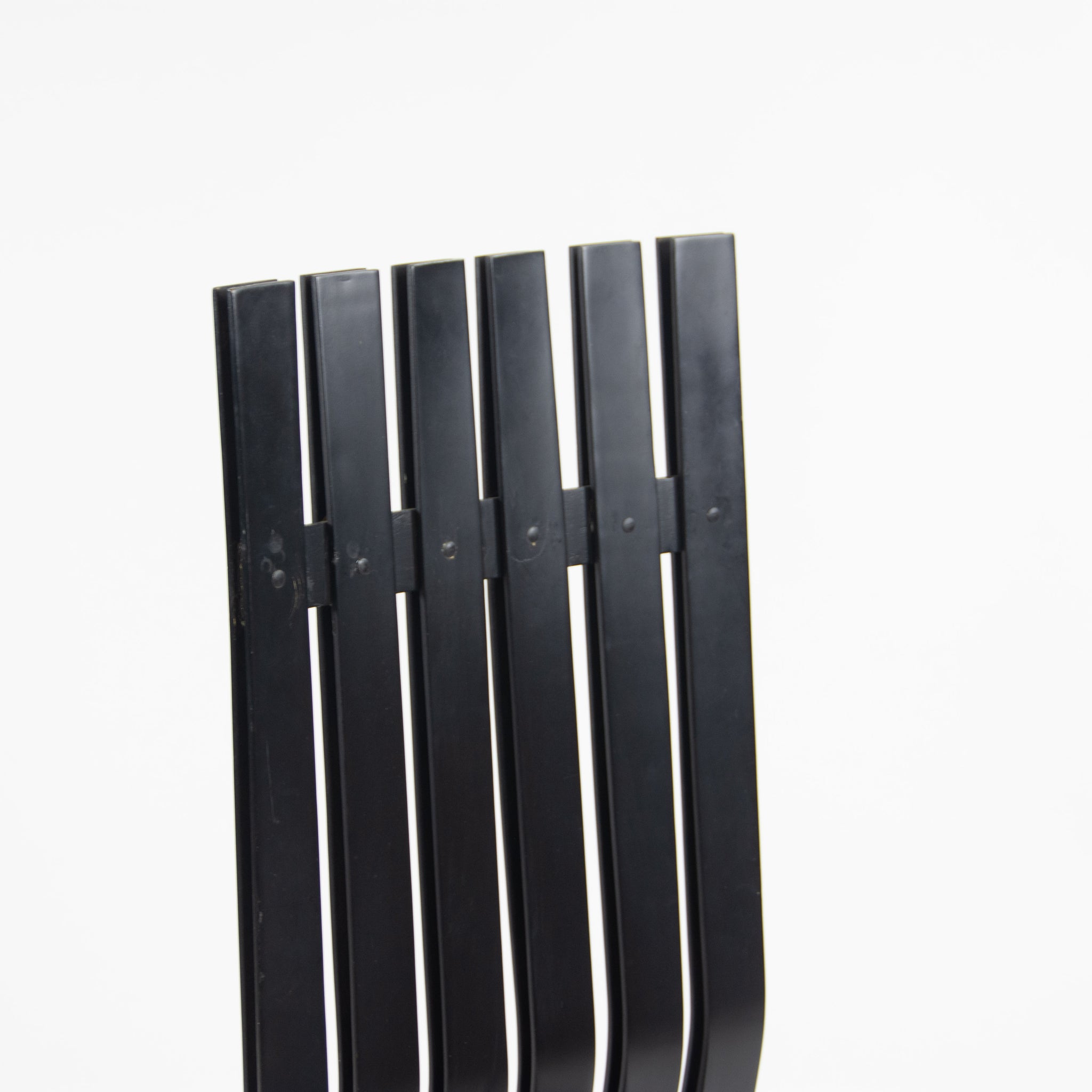 1990s Set of Four Frank Gehry for Knoll High Sticking Dining Side Chairs Maple