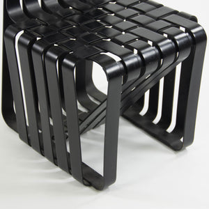 1990s Set of Four Frank Gehry for Knoll High Sticking Dining Side Chairs Maple