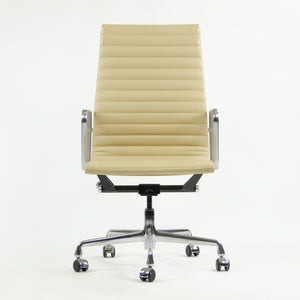 SOLD Herman Miller Eames Aluminum Group High Back Chair 2012 Creme MINT