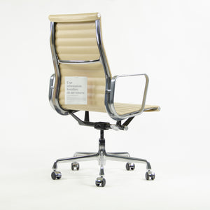 SOLD Herman Miller Eames Aluminum Group High Back Chair 2012 Creme MINT