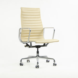 SOLD Herman Miller Eames Aluminum Group High Back Chair 2012 Creme MINT