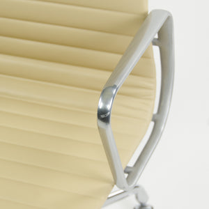 SOLD Herman Miller Eames Aluminum Group High Back Chair 2012 Creme MINT