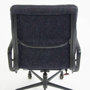 Eames Herman Miller Vintage 1993 High Back Soft Pad Aluminum Group Chair Fabric