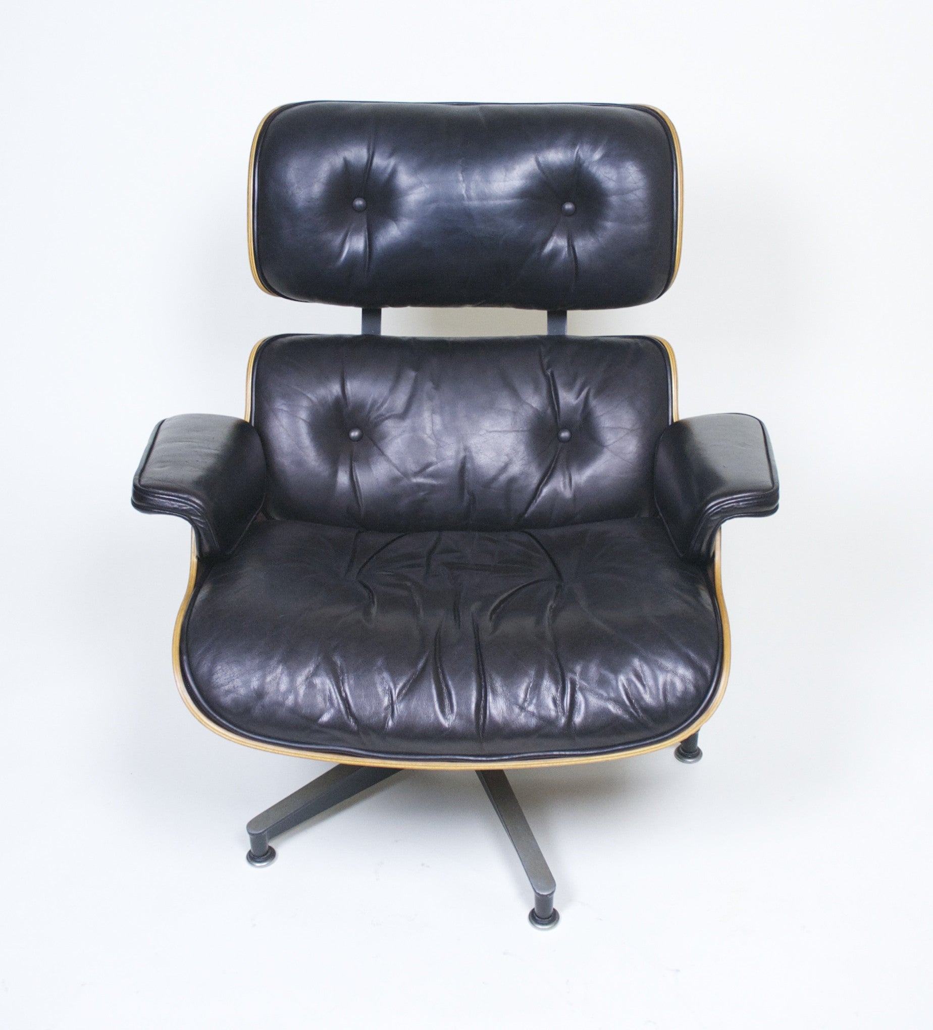 SOLD 1970's Herman Miller Eames Lounge Chair & Ottoman Rosewood 670 671