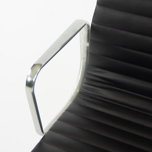 SOLD Herman Miller Eames 2010's Low Aluminum Group Management Desk Chair Black Leather