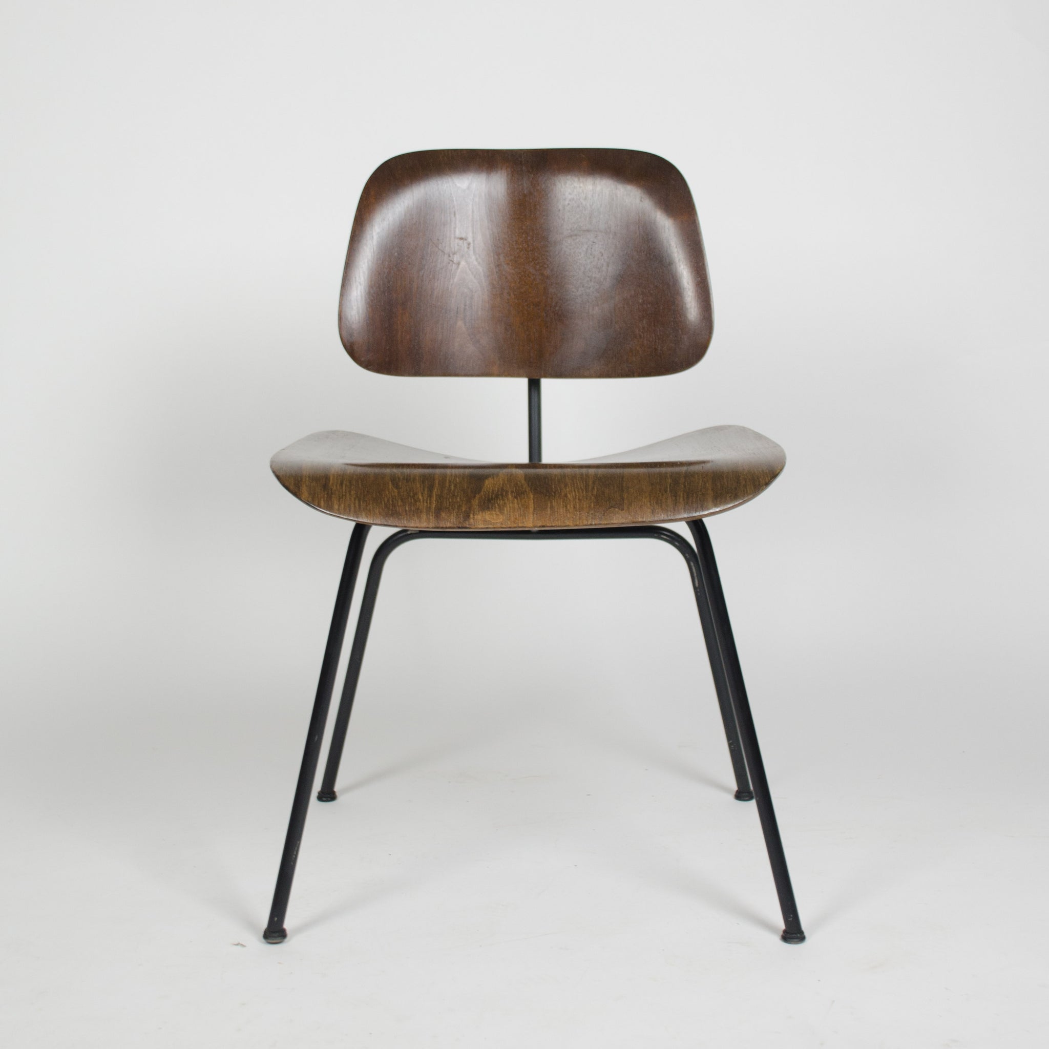 SOLD Eames Evans Herman Miller 1947 Walnut DCM Dining Chair Labelled! Mint!