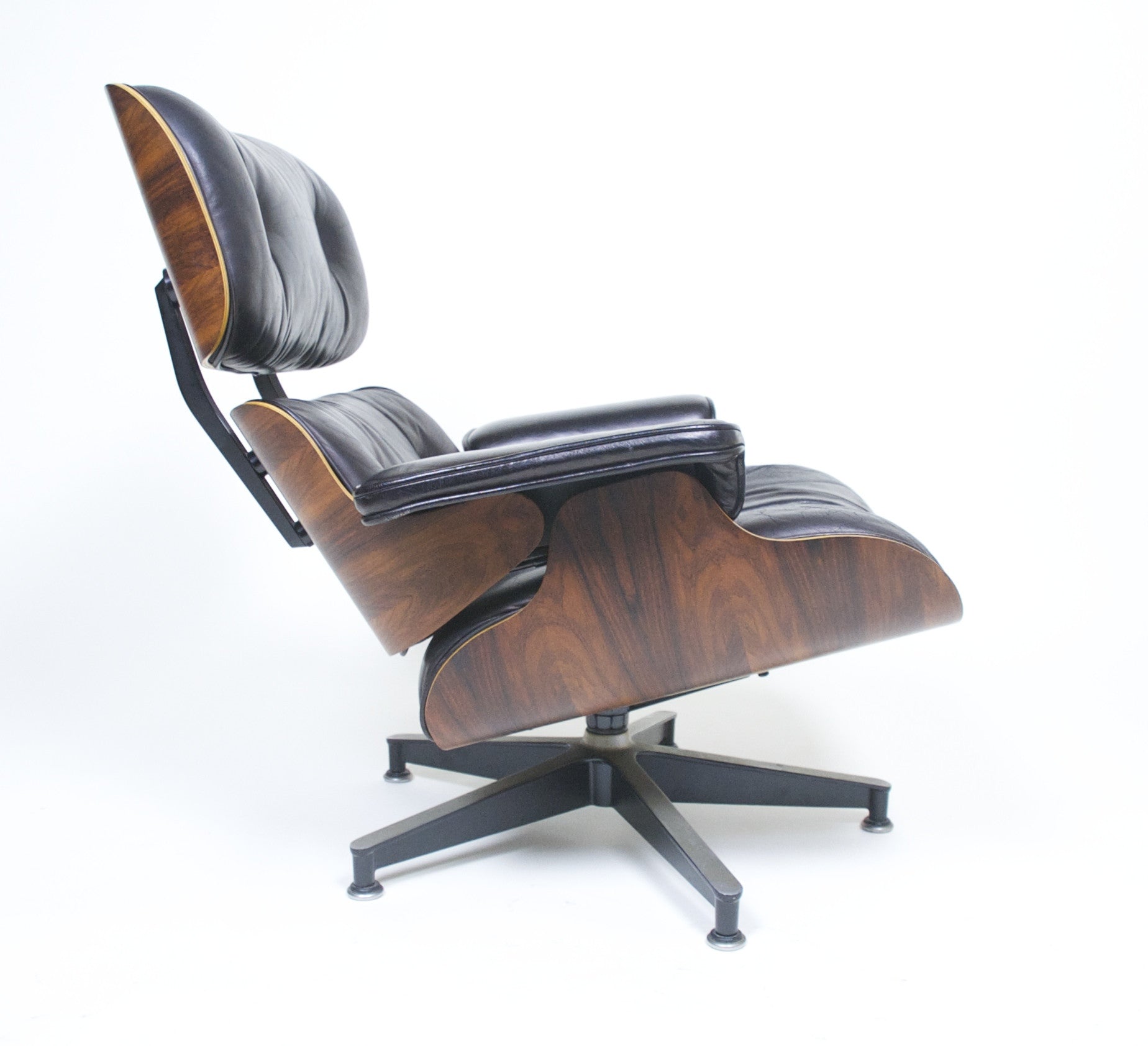 SOLD 1970's Herman Miller Eames Lounge Chair & Ottoman Rosewood 670 671