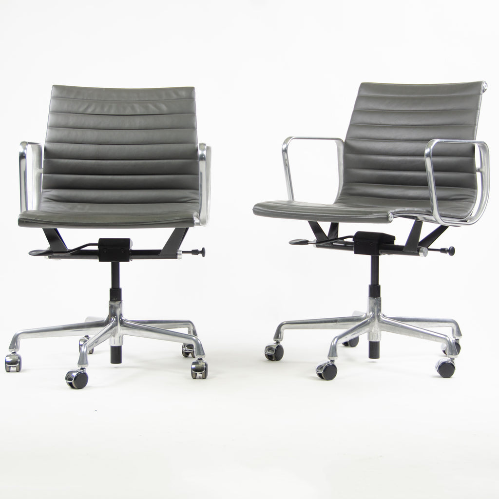 SOLD Pneumatic 2013 Eames Herman Miller Low Back Aluminum Group Chair 1x Available
