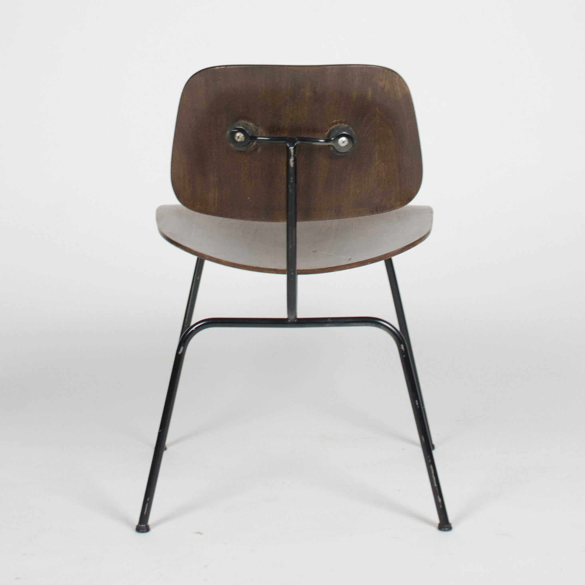 SOLD Eames Evans Herman Miller 1947 Walnut DCM Dining Chair Labelled! Mint!