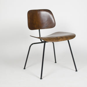 SOLD Eames Evans Herman Miller 1947 Walnut DCM Dining Chair Labelled! Mint!