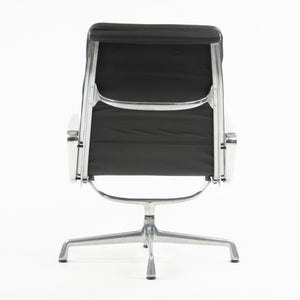 SOLD Eames Herman Miller Vintage Soft Pad Aluminum Group Lounge Chair Black