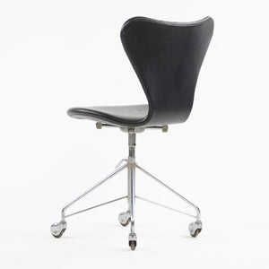SOLD 1960's Original Arne Jacobsen 3117 for Fritz Hansen Denmark Rolling Desk Chair