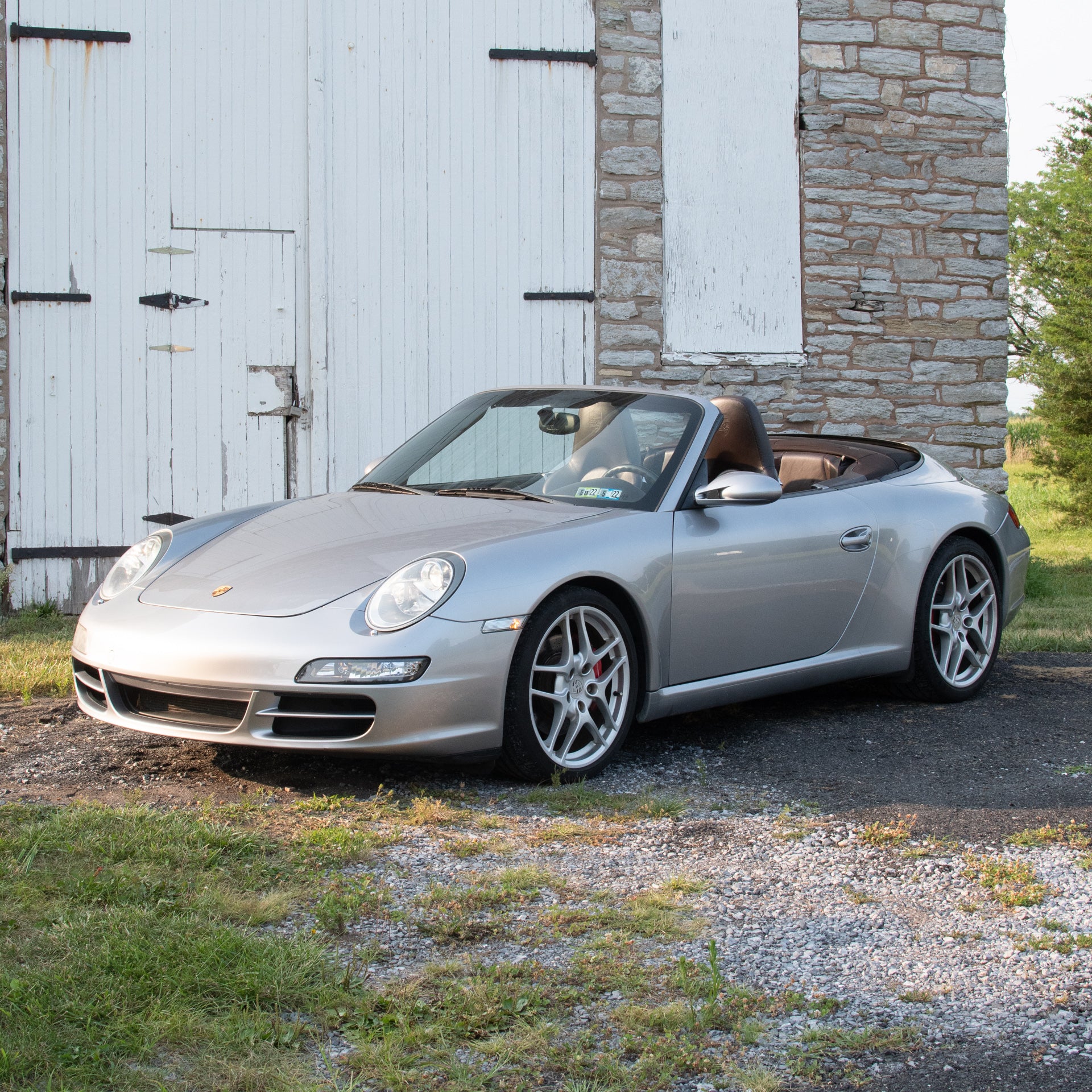 SOLD 2006 Porsche 911 Carrera S Cabriolet in GT Silver Metallic