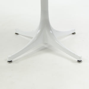 SOLD George Nelson Herman Miller 2010 Pedestal End Coffee Table White