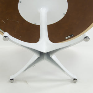 SOLD George Nelson Herman Miller 2010 Pedestal End Coffee Table White