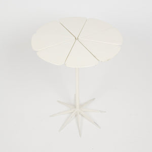SOLD 1960's Knoll Richard Schultz Petal Table Rare Enameled Redwood White