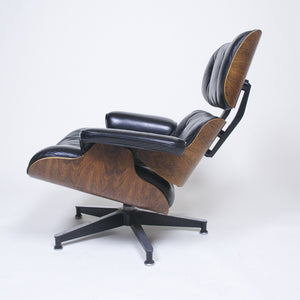 SOLD 1970's Herman Miller Eames Lounge Chair & Ottoman Rosewood 670 671