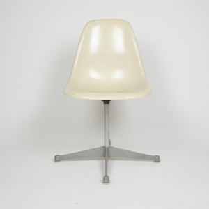 SOLD Eames Herman Miller Ivory Fiberglass Side Shell Chair