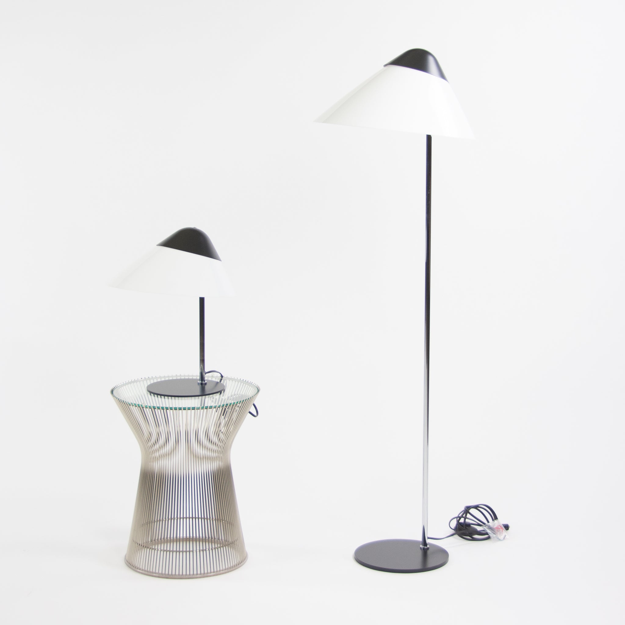 SOLD Hans Wegner for Pandul Opala G03 Midi Floor Lamp Black Brand New w/ Box