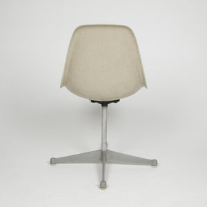 SOLD Eames Herman Miller Gray Greige Fiberglass Side Shell Chair