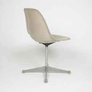 SOLD Eames Herman Miller Gray Greige Fiberglass Side Shell Chair