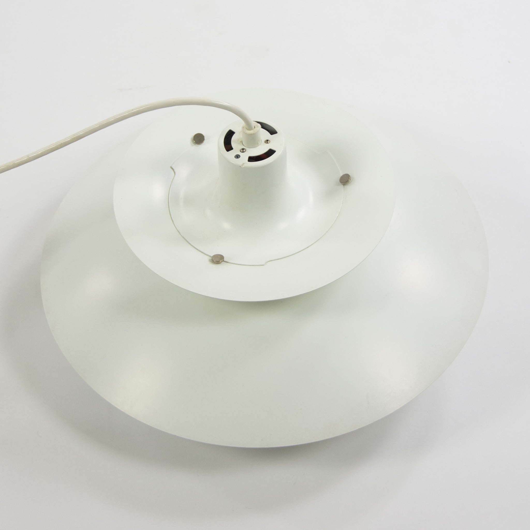SOLD Louis Poulsen Poul Henningsen PH 5 Pendant Hanging Lamp Denmark White