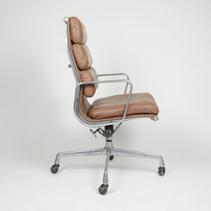 SOLD Eames Herman Miller High Back Soft Pad Aluminum Group Chair 1980's