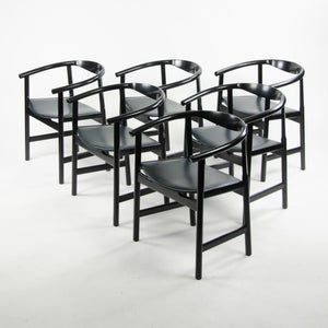 SOLD 6x Hans Wegner Johannes Hansen Denmark PP203 Mobler Dining Armchairs Fully Restored