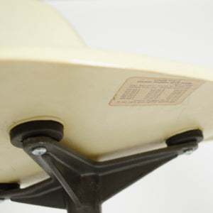 SOLD Eames Herman Miller Ivory Fiberglass Side Drafting Chair
