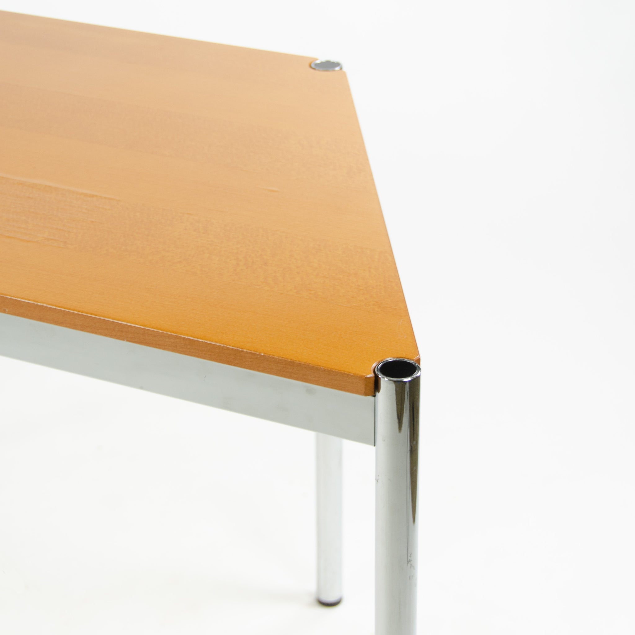 SOLD Fritz Haller USM Haller Beech Wood Trapezoid Table Modular 1500x740 Knoll Office Sets Available