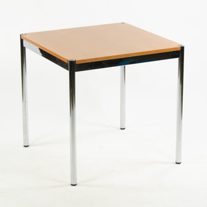 SOLD Fritz Haller USM Haller Beech Wood Square Table Modular 1500x740 Knoll Office Sets Available