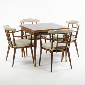 SOLD Johnson Furniture Co. Bert England Forward Trend Dining Chairs and Table Set